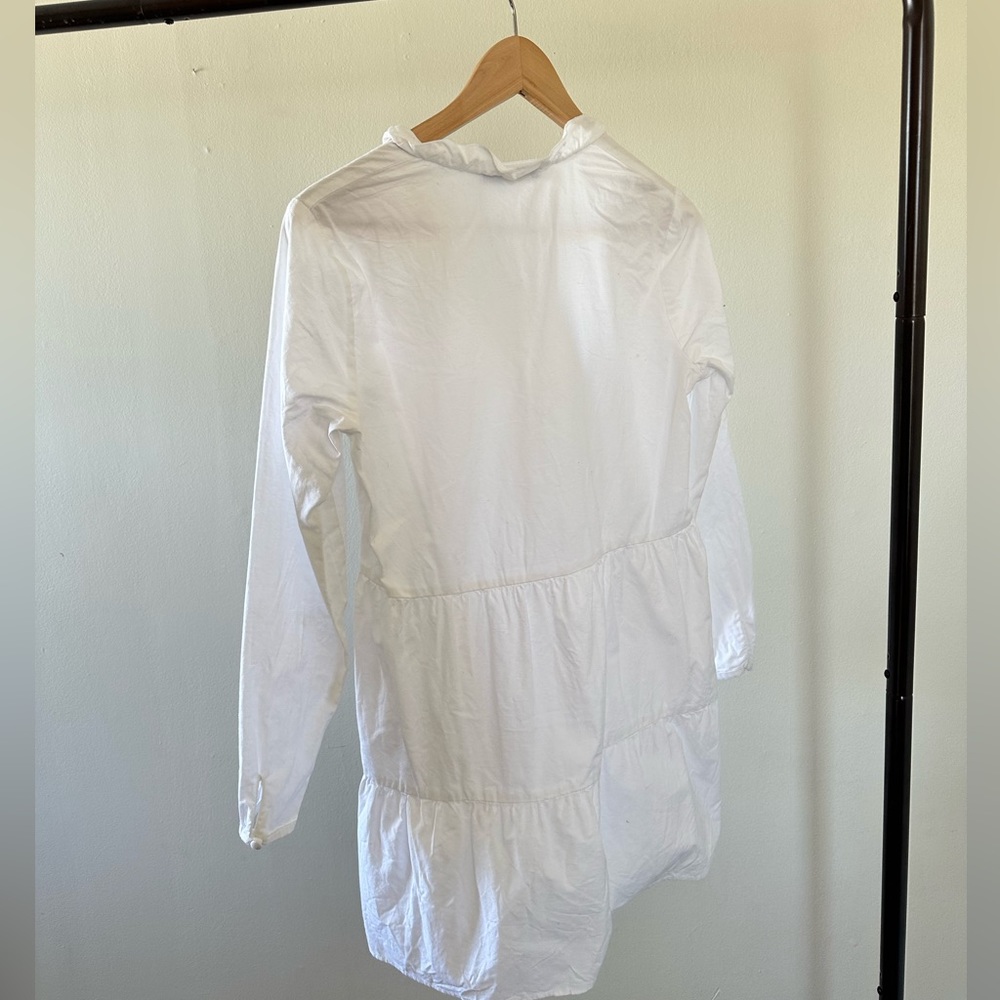 Elevated White Basic Dress - image 2